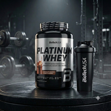 Купити Протеїн BioTech Протеїн Platinum Whey 2000г, chocolate brownie fudge, магазин ATLET