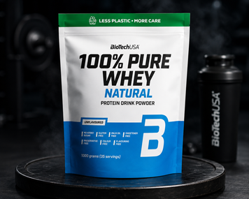 Протеїн BioTech 100% Pure Whey (1000 гр), Pure