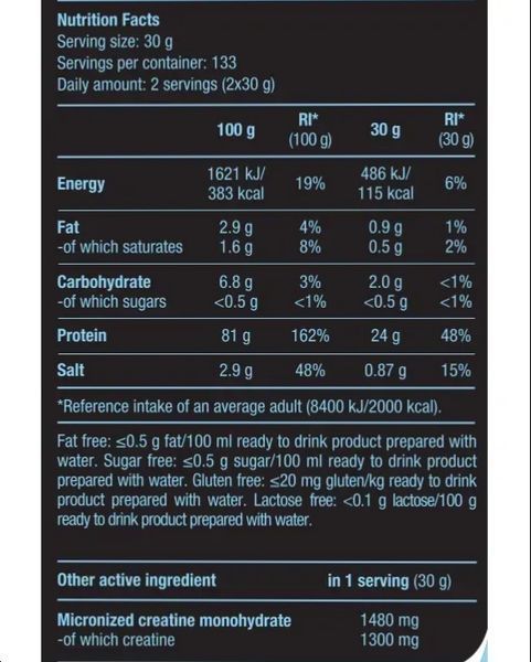 Склад та характеристика Протеїн BioTech Protein Power (4000 гр), Strawberry Banana
