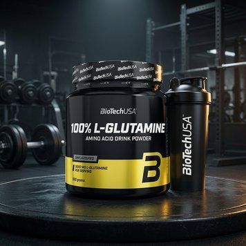 Амінокислота BioTechUSA L-Glutamine (500 гр)