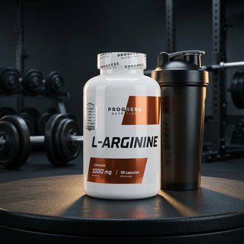 Аргінін Progress Nutrition L-arginine (90 капс)