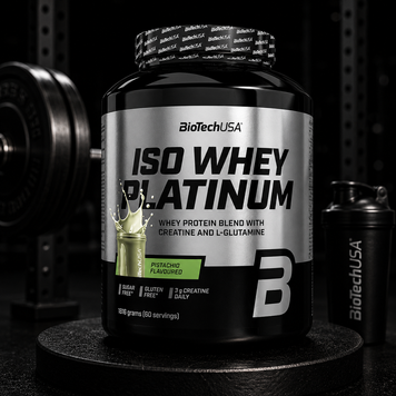 Протеїн BioTech Iso Whey Platinum (1816 г) Pistachio