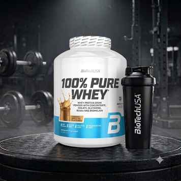 Протеїн BioTech 100% Pure Whey (2000 г) Rice pudding
